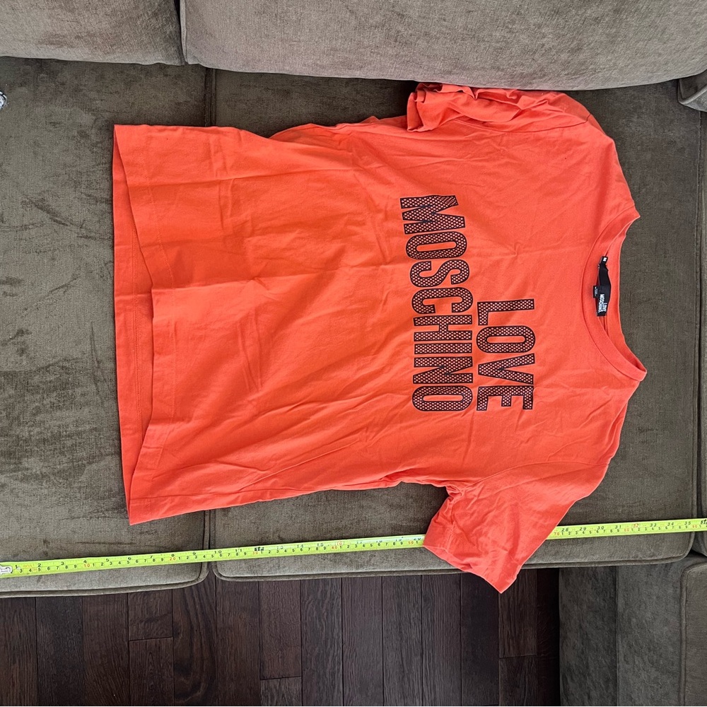 Love Moschino Orange T-Shirt